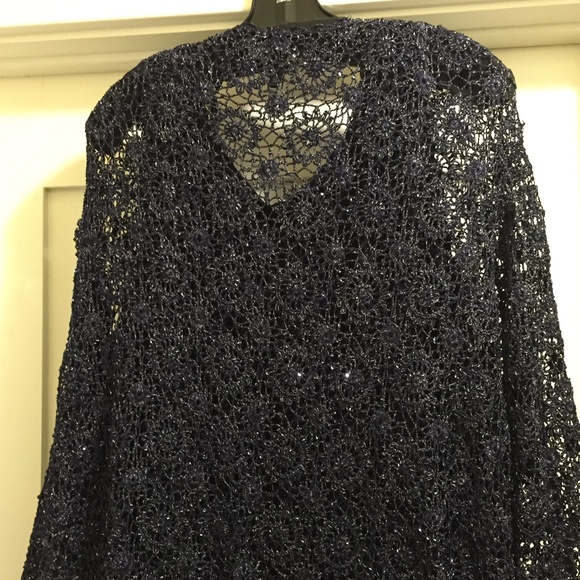 Carmen Marc Valvo Woman Evening Sweater Set - Picture 2 of 6